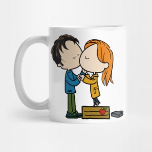 Kiss on the applebox Mug